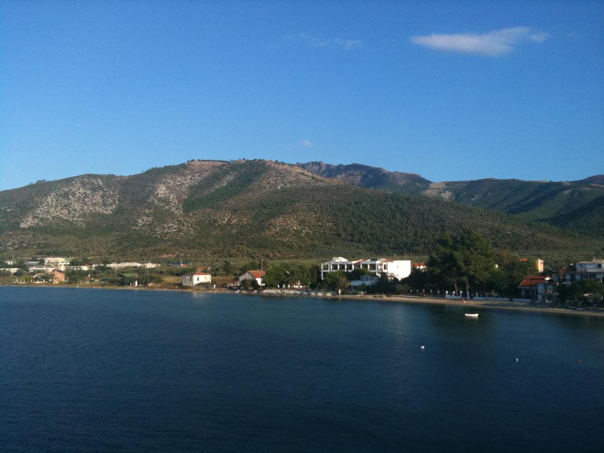 Vlachogiannis Hotel Prinos  Bagian luar foto
