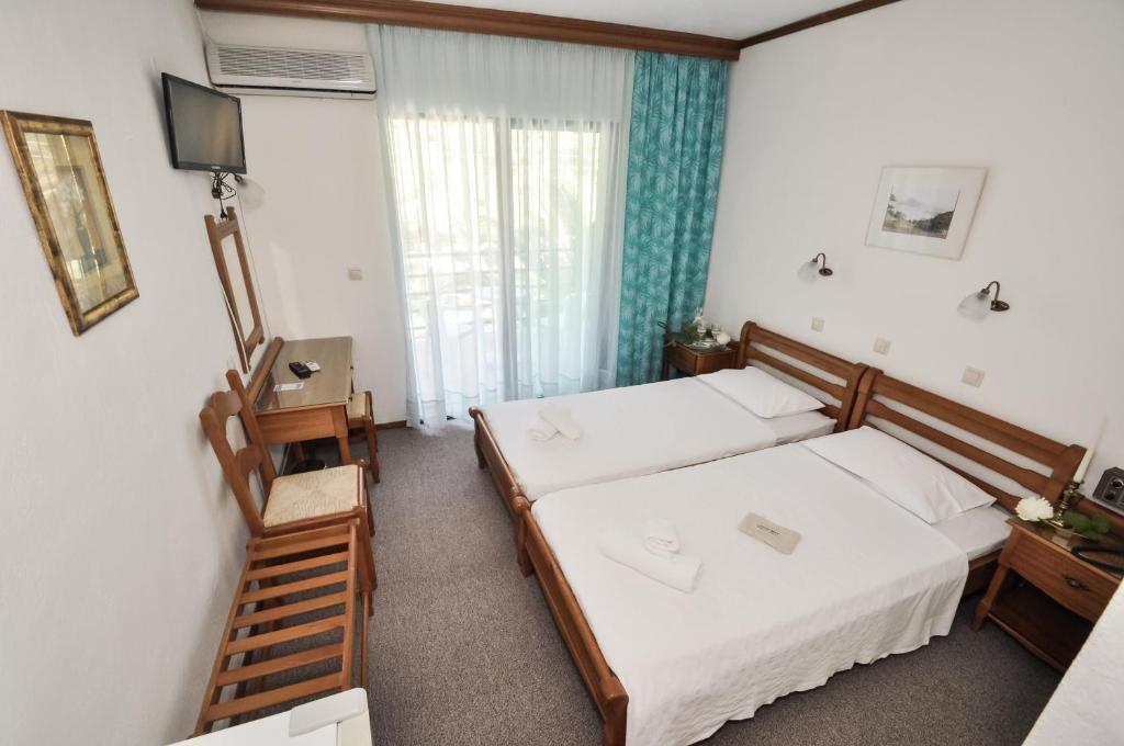 Vlachogiannis Hotel Prinos  Bagian luar foto